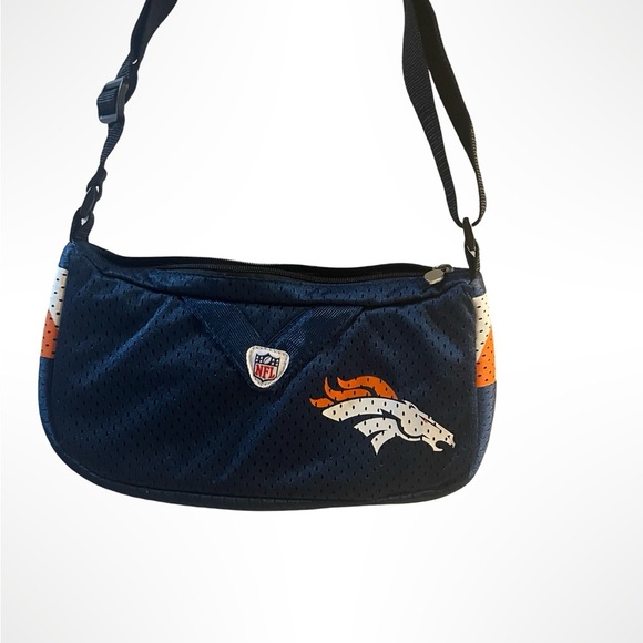 NFL Denver Broncos Navy Insulated Shoulder Bag - Picture 1 of 3